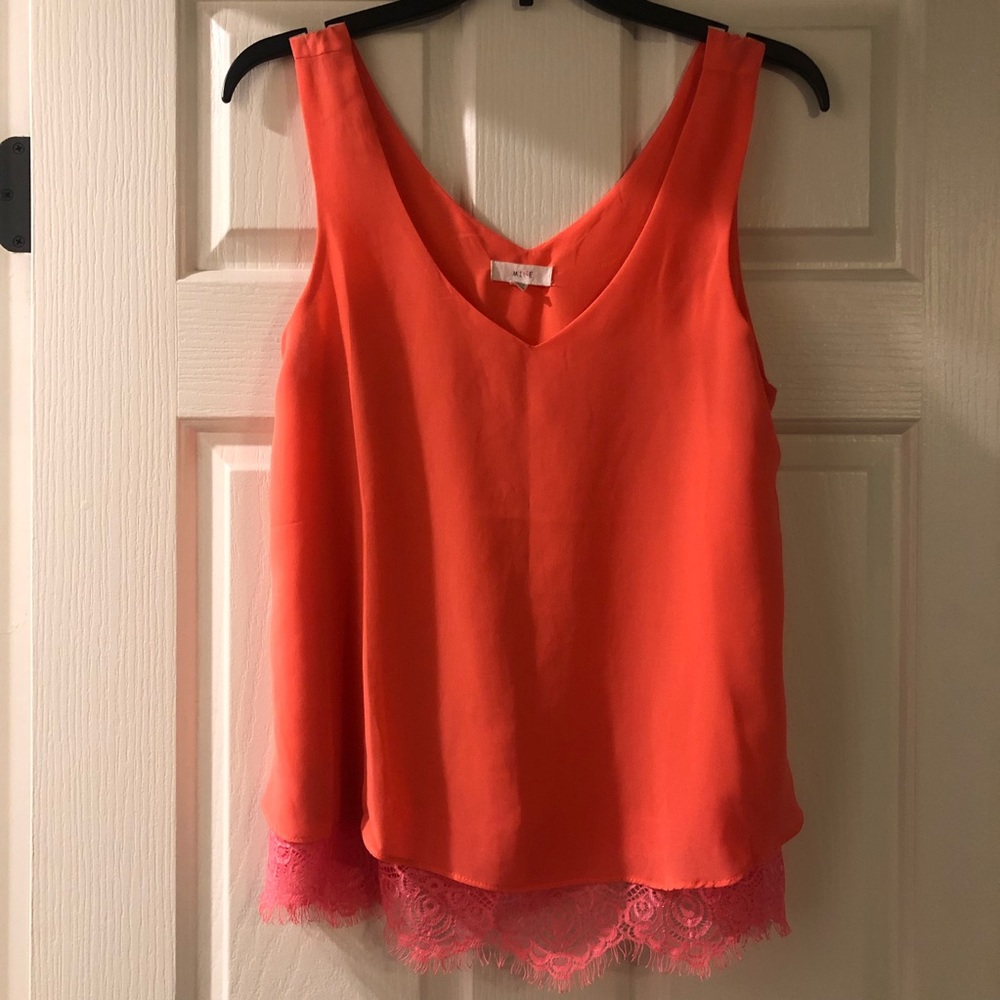 Coral Blouse
